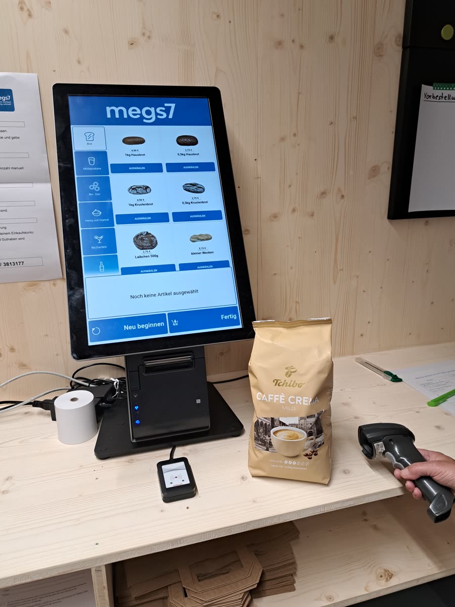 Self-Checkout-Terminal von megs7